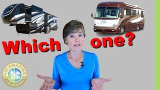 Which is REALLY better? Motorhome versus fifth wheel