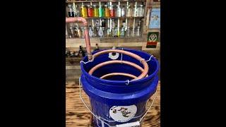 How to make a keg still bucket worm