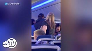 Fist fight breaks out mid-air on Southwest flight from California to Hawaii