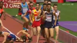 Mekhissi Benabbad Final Lap Sprint 1500m European Championships Zurich 2014