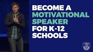 How to Become a Motivational Speaker for Schools