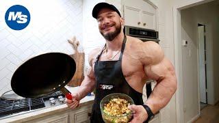 Bodybuilding Meals | Muscle Building Fried Rice | Hunter Labrada