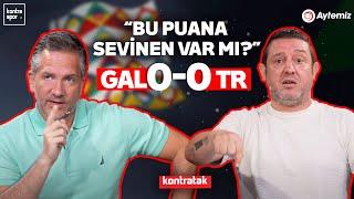 CANLI | Galler - Türkiye Maç Sonu | Nihat Kahveci, Nebil Evren | Kontratak