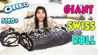 Making the WORLD'S Biggest OREO Roll  | दुनिया का सबसे बड़ा ओरियो रोल  | Rs 10000