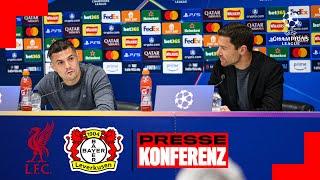 Pressekonferenz mit Xabi Alonso und Granit Xhaka | Champions League | FC Liverpool  Bayer 04