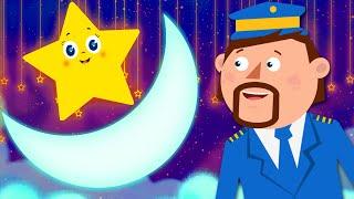 Baby Lullabies |⭐Star Light Star Bright Lullaby⭐| Nursery Rhymes and Kids Songs | Captain Discovery