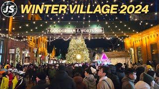 Toronto Christmas Market (Winter Village) 2024 | December Walk