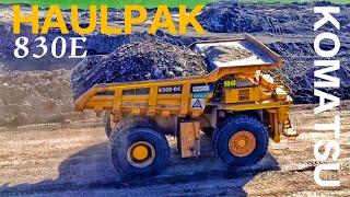 KOMATSU HAULPAK 830E, LARGE DUMP TRUCK IN THE WORLD