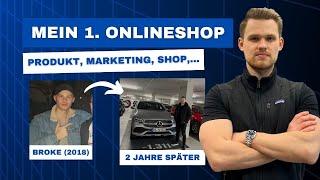 Mein erster Onlineshop (Produkt, Marketing, Shop,...)