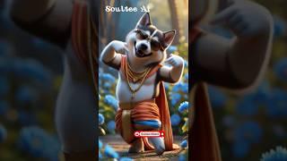 Cute puppy crazy dance | #funnyanimals #puppy #funnyvideo #youtubeshorts #shortsfeed