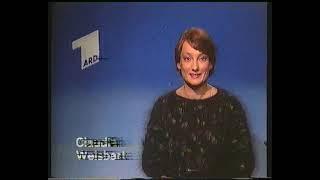 ARD 01.12.1985 Ansage Claudia Weisbart Augsburger Puppenkiste Kater Mikesch