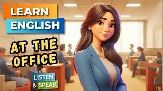 A Day at the Office  | English Stories | English Listening Skills - Speaking Skills.