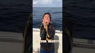 USING BANANAS  TO CATCH MAHI MAHI #shorts