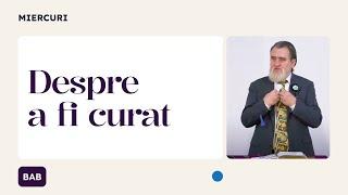 Despre a fi curat | Iacob Coman