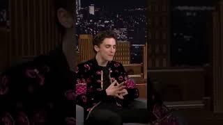 Timothée Chalamet's cool reaction to being Photoshopped #shorts #ytshorts