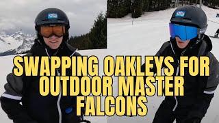 SWAPPING OAKLEYS FOR OUTDOOR MASTER FALCON SKI GOGGLES!