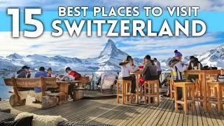 Best Places in Switzerland 2025 4K | Travel Vlog