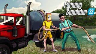 ВОРУЕМ ВОДУ ДЛЯ НАШИХ ТЕПЛИЦ, ЧТОБЫ НЕ ЗАЛЕЗАТЬ В КРЕДИТ! УГАР В FARMING SIMULATOR 22