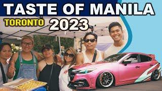 Taste of Manila in Toronto 2023: Filipino Street Food Festival 4K