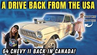 A Year of Neglect! Driving Home This 64 Chevy II After A Year In Storage!