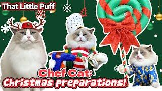 Meow Chef:Awesome Christmas Compilation | That Little Puff