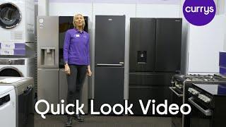 Beko HarvestFresh CNG3582VA 50/50 Fridge Freezer - Anthracite - Quick Look