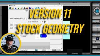 Hurco Version 11 Lathe Software: How to Set Up Stock Geometry