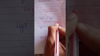 logrithm #math fast trick #mathstricks #studyadda #math log questions#education #shorts ️️