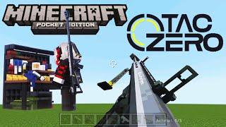 TaCZ addon in Minecraft PE - Timeless and Classics Zero GUN MOD MCPE