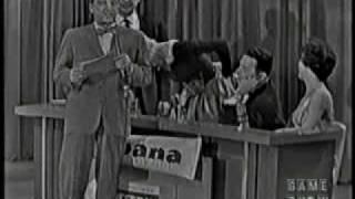I've Got a Secret (1960)--Betsy Palmer almost loses her dress on live TV!