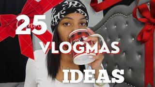 25 Vlogmas ideas to grow your channel 2023  | Vlogmas Day 3