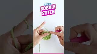 How To Crochet: Bobble Stitch (BO) for Beginners - Amigurumi Tutorial