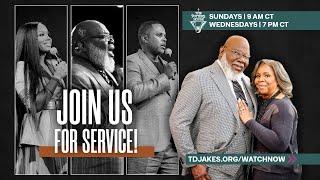 Join us for Sunday Morning Service at The Potter's House of Dallas!