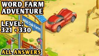 Word Farm Adventure Answers, All Levels 321 to 330 Answers, FILGA Gameplay