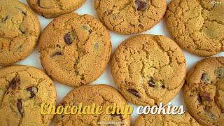 시간이 지나도 바삭!한   '초코칩 쿠키' 만들기 : The Best Crunchy chocolate chip cookies recipe｜siZning