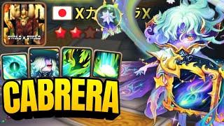 Cabrera's most used Toys in G2 - Summoner War