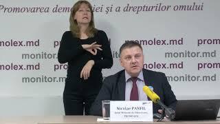 Conferință susținută de Misiunea Promo-LEX de Observare a Alegerilor privind desfășurarea scrutin