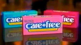 CAREFREE Gum 1991 "Until Pigs Fly" Commercial