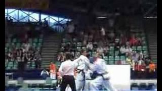 European Championships Sparring -80 kilos ITF 2008 Wroclaw