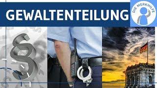 Gewaltenteilung - Legislative, Exekutive & Judikative einfach erklärt - Politik / Demokratie