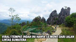 PERJALANAN KE OBJEK WISATA YG SEDANG VIRALL DI SUMATERA BARAT | GEOPARK BATU RUNCIANG SILUNGKANG