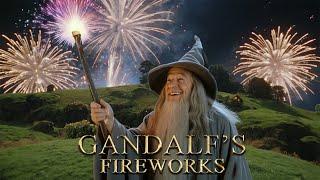  Gandalf's Fireworks in the Shire | Lord of the Rings inspired 1 HOUR TIMER - New Year's Countdown