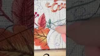 Hello Autumn  Pumpkins Embroidery Design  Hand Embroidery Pattern & Kit + Tutorials for Beginners!