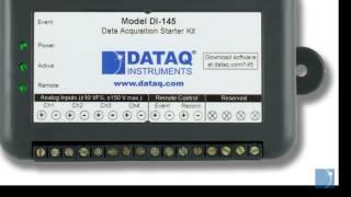 Introducing the DATAQ Instruments DI-145 Data Acquisition Starter Kit