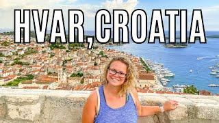 Traveling to HVAR, CROATIA during COVID-19 PANDEMIC | Ferry, Hvar Fortress, Carpe Diem Bar | VLOG