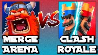 Merge Arena Vs Clash Royale | Cards | Gameplay FHD