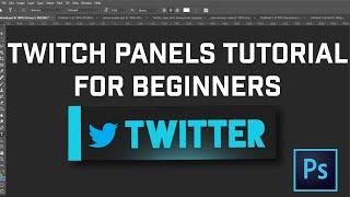 Twitch Panels Tutorial for Beginners