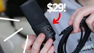 BEST BUDGET USB PODCAST MIC! (Fifine K669)