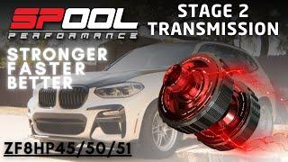 i installed the spool stage 2 transmission in my X3M40i