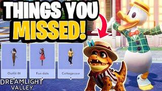 [Update 12] 5 Things You May Have MISSED! (New Poses, Recipes, & MORE!) | Dreamlight Valley